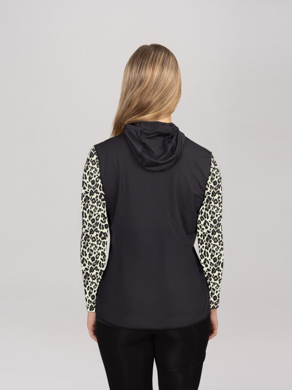 Animal print loose back