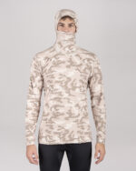 Lycra suelta con capucha