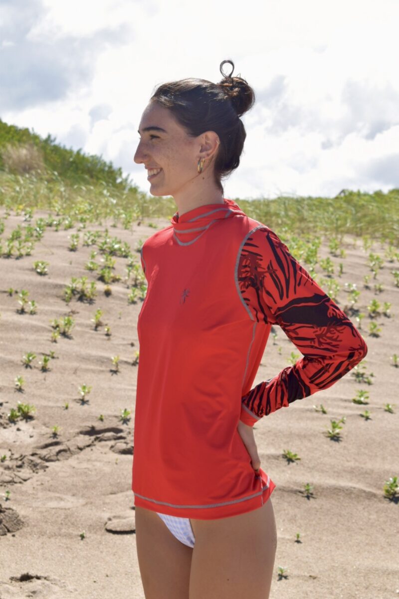 Lycra Con Capucha Scarlet