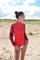 Lycra Con Capucha Scarlet